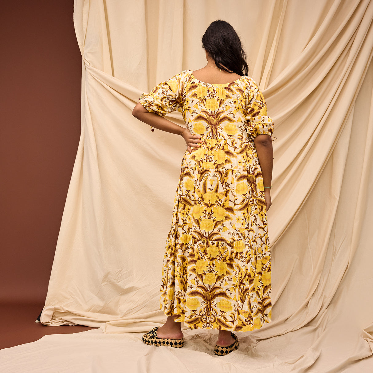 Clementine Tiered Maxi Dress