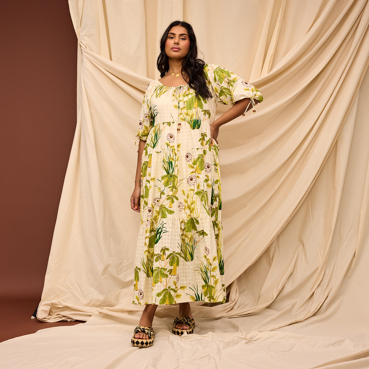 Malorie Tiered Maxi Dress