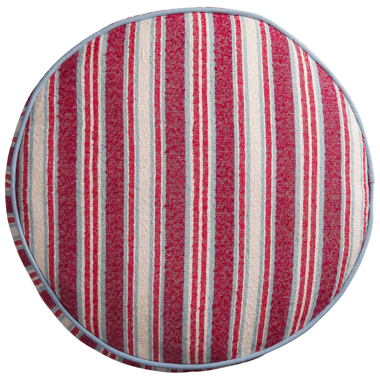 Selene Woven Floor Cushion - Crimson
