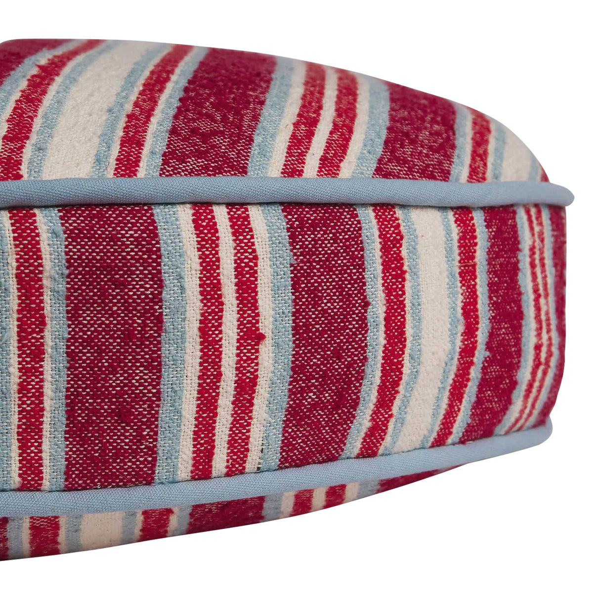 Selene Woven Floor Cushion - Crimson