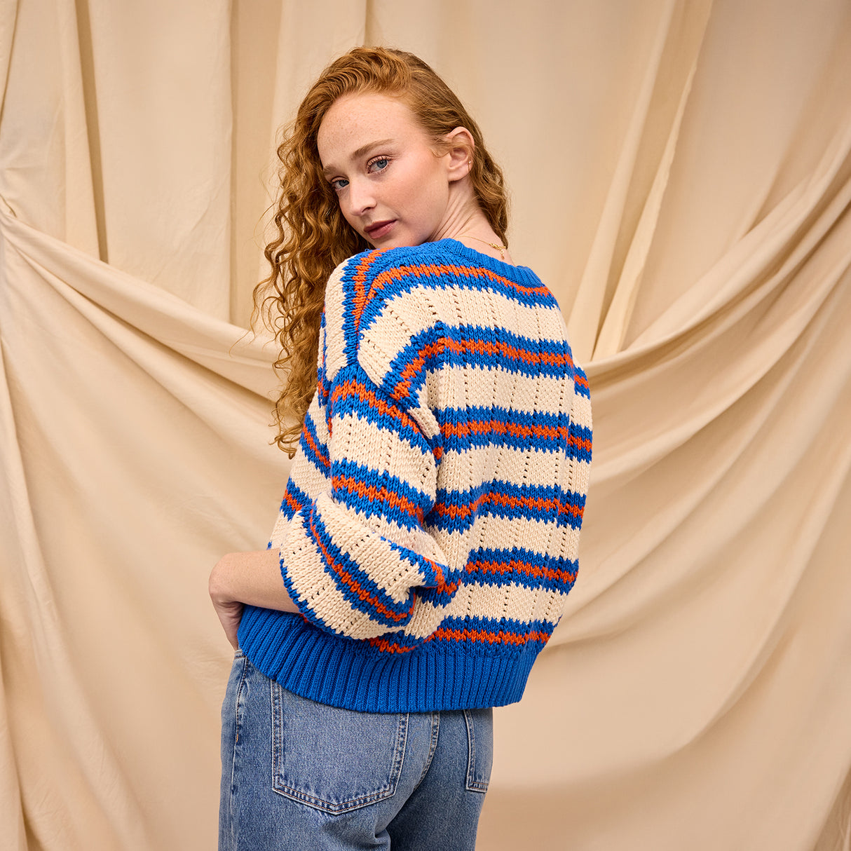 Carmila Knit Jumper - Azure
