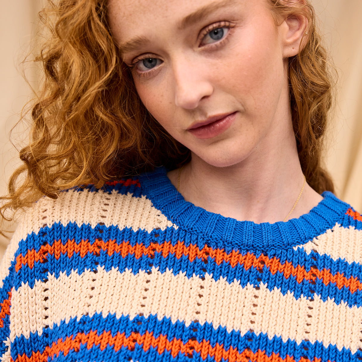 Carmila Knit Jumper - Azure