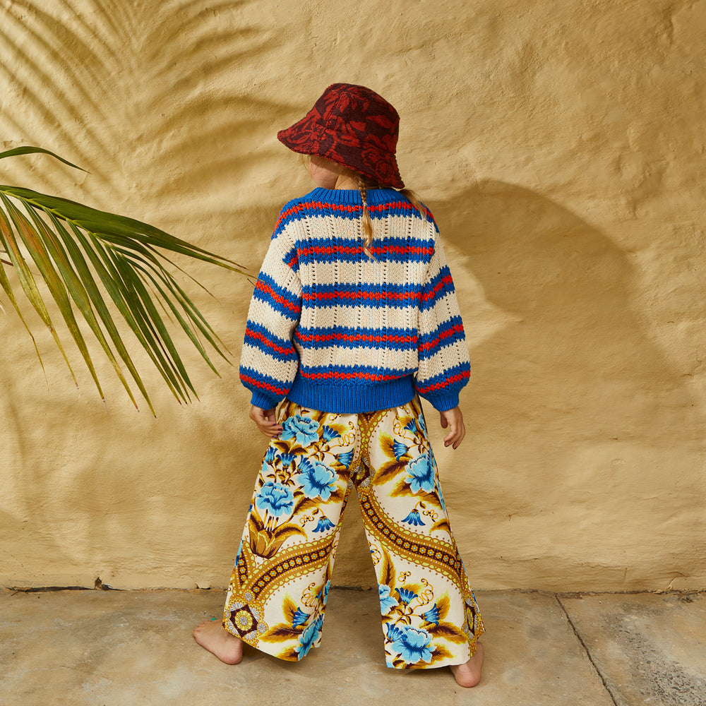 Carmila Kids Knit Jumper - Azure