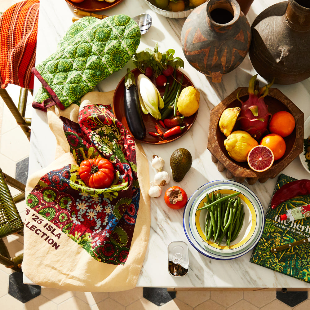 Cora Linen Tea Towel