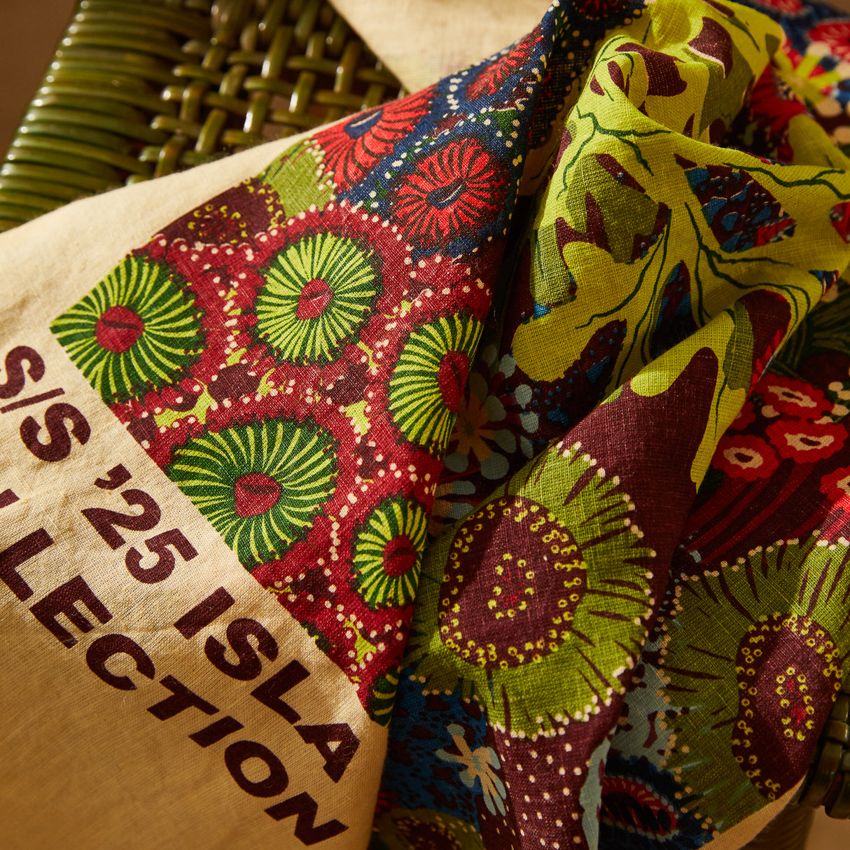 Cora Linen Tea Towel