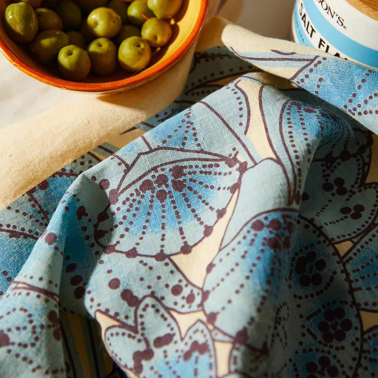 Lucia Linen Tea Towel