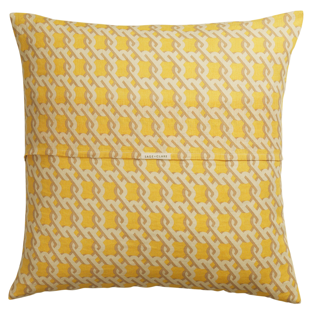 Maricela Linen Euro Pillowcase Set - Dune