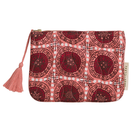 Gabriella Pouch - Hibiscus