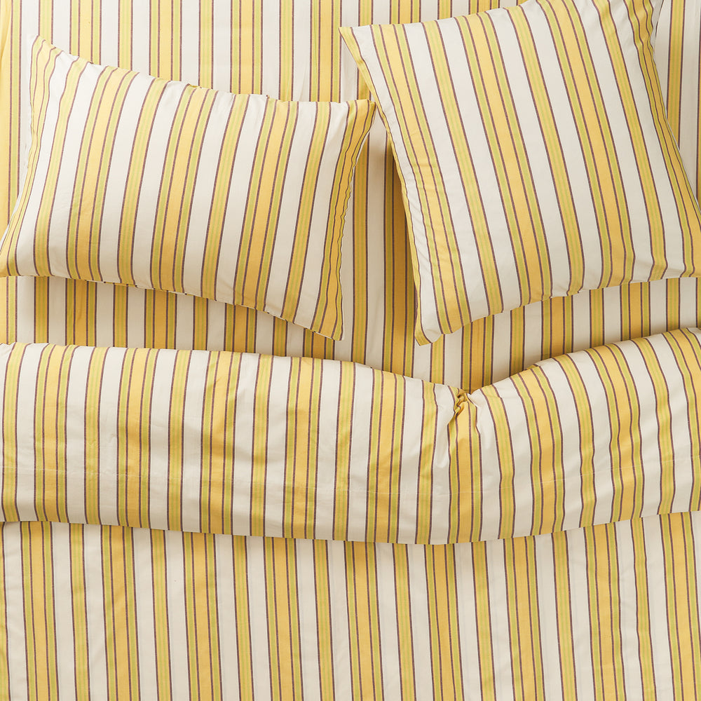 Selene Cotton Quilt Cover - Dune Single