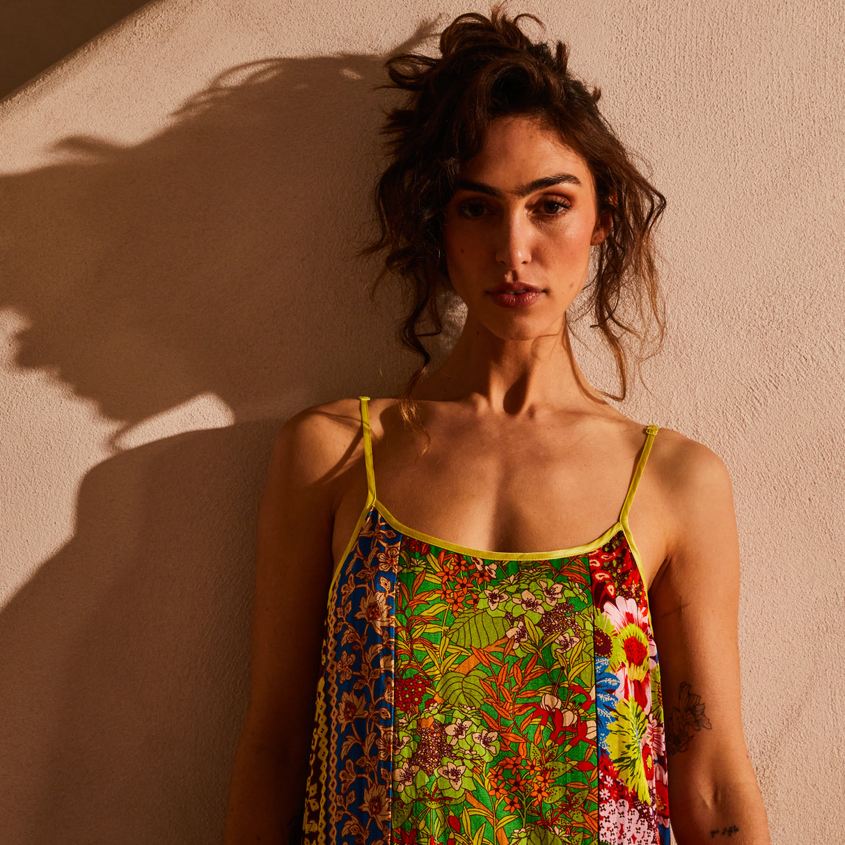 Claudia Patchwork Dress