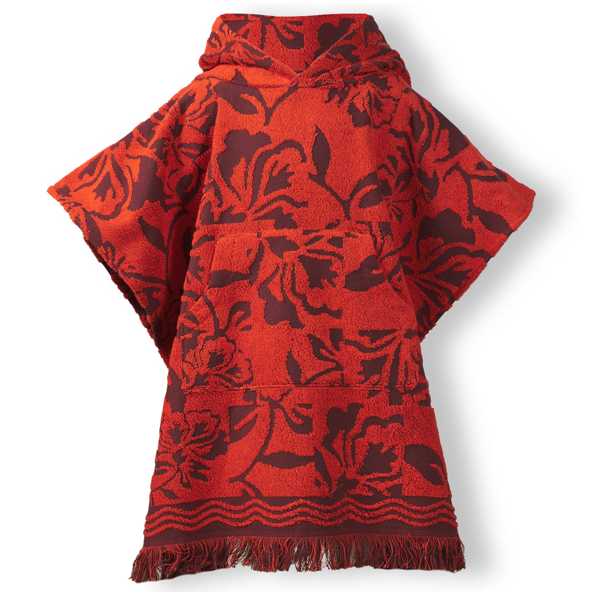Rosalia Kids Poncho - Flame