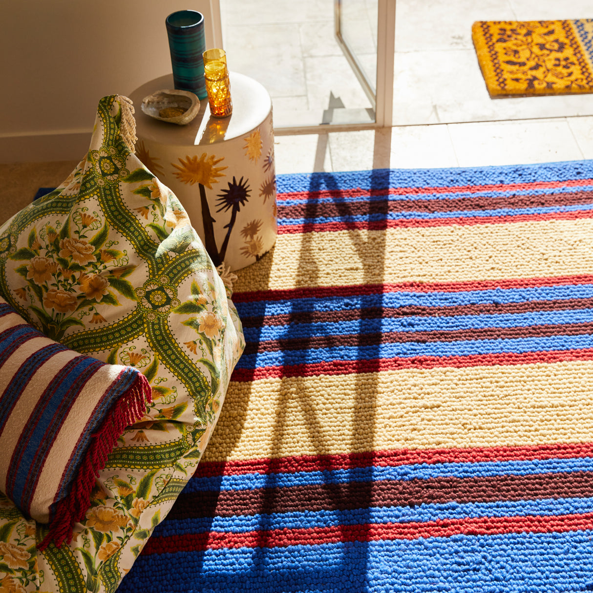 Capi Knot Rug - Azure 150 x 210 cm