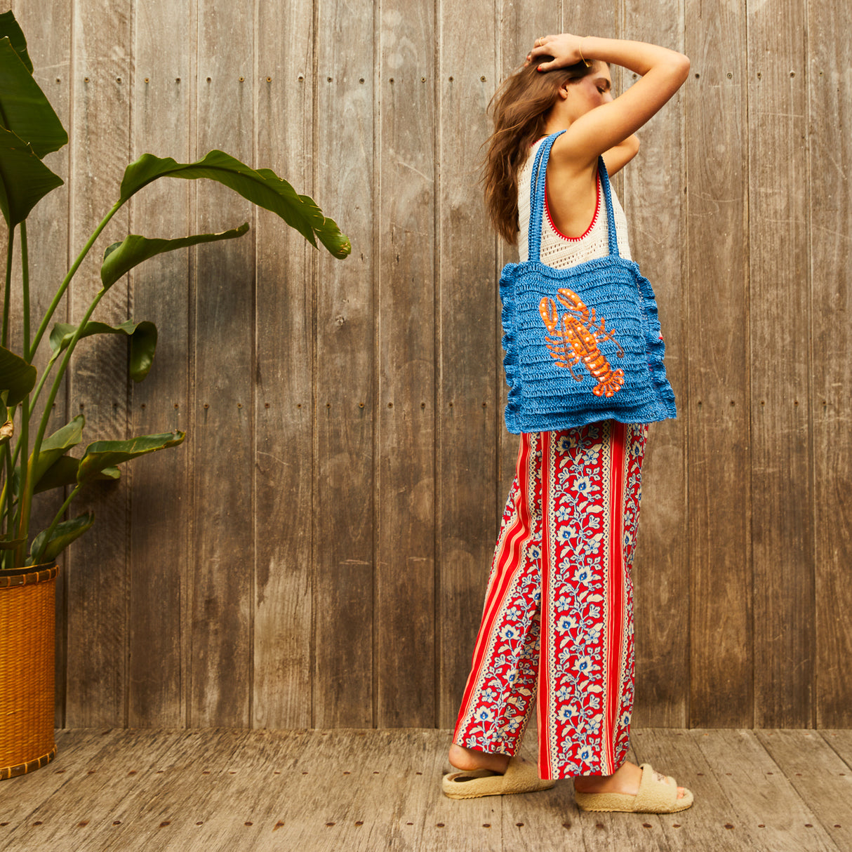 Amelita Crochet Tote Bag