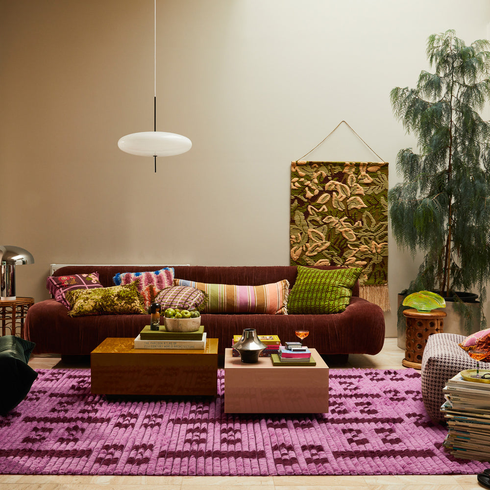 Hira Tufted Rug - Rosewater