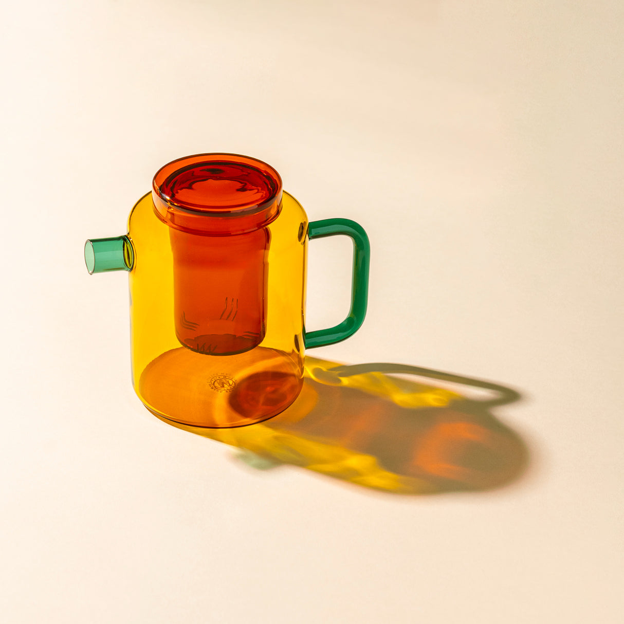 Cha Pot - Teal + Toffee