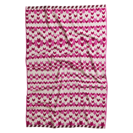 Arlette Bath Sheet - Fuchsia