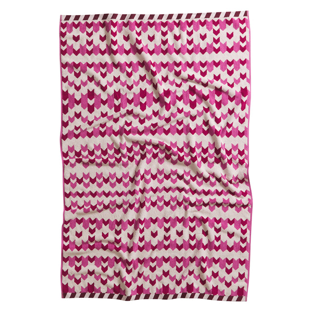 Arlette Bath Sheet - Fuchsia