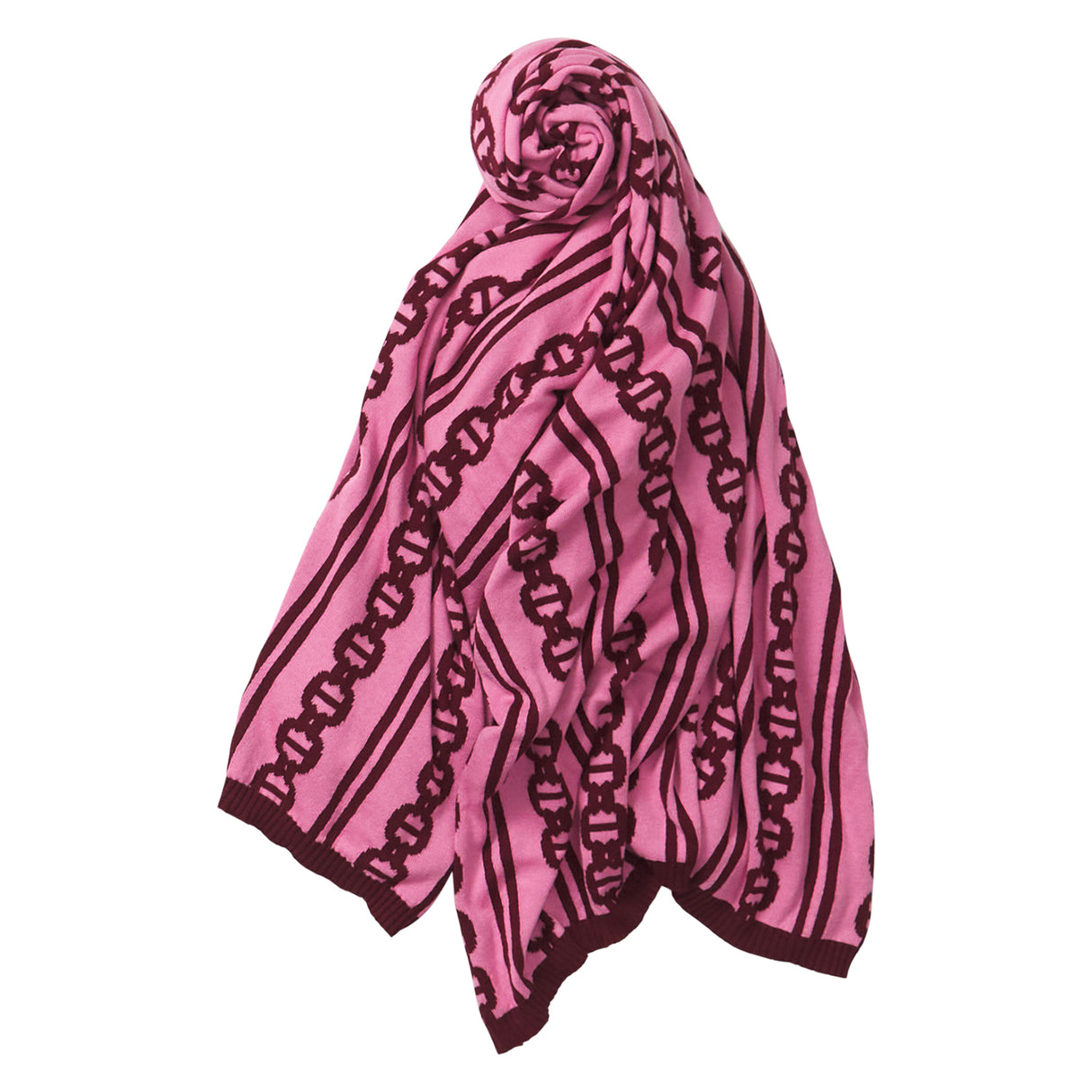 Acadia Jacquard Knit Blanket