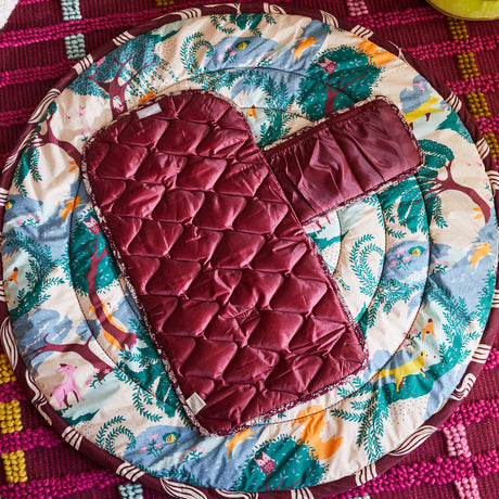 Evette Change Mat - Mahogany