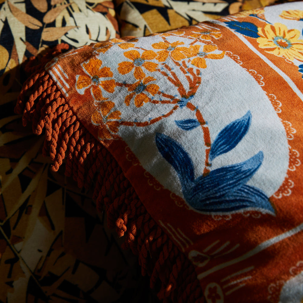 Gigi Velvet Cushion - Copper Cover Only