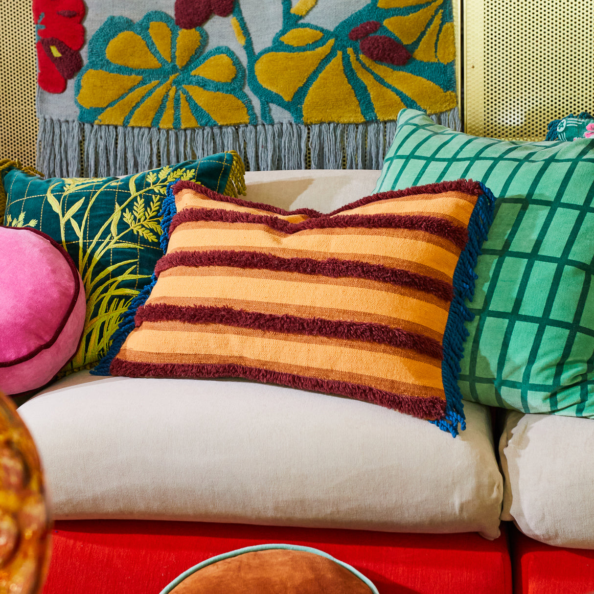 Dumas Tufted Cushion - Kent Cover Only