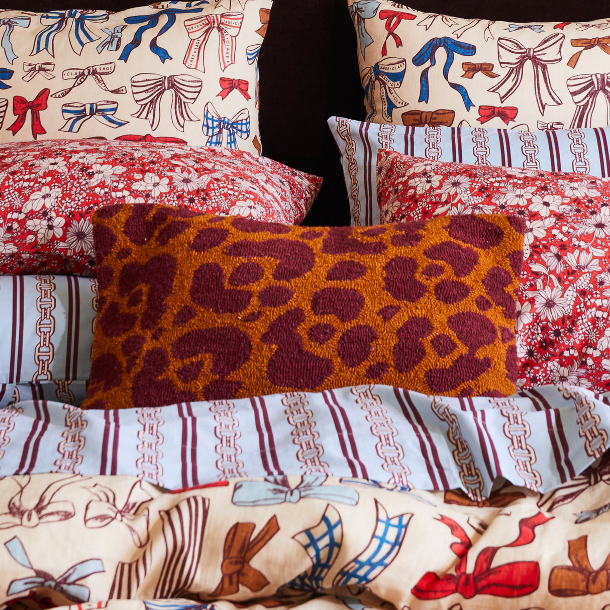 Odette Punch Needle Cushion Cover Only