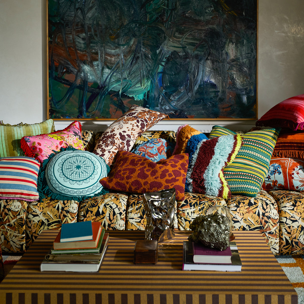 Odette Punch Needle Cushion Cover Only