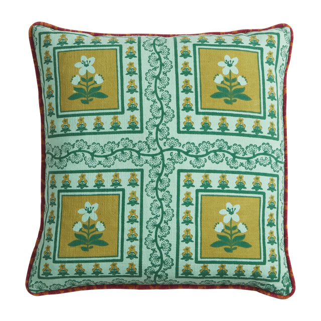 Claire Reversible Cushion - Jade Cover Only