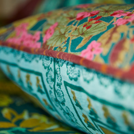Claire Reversible Cushion - Jade Cover Only