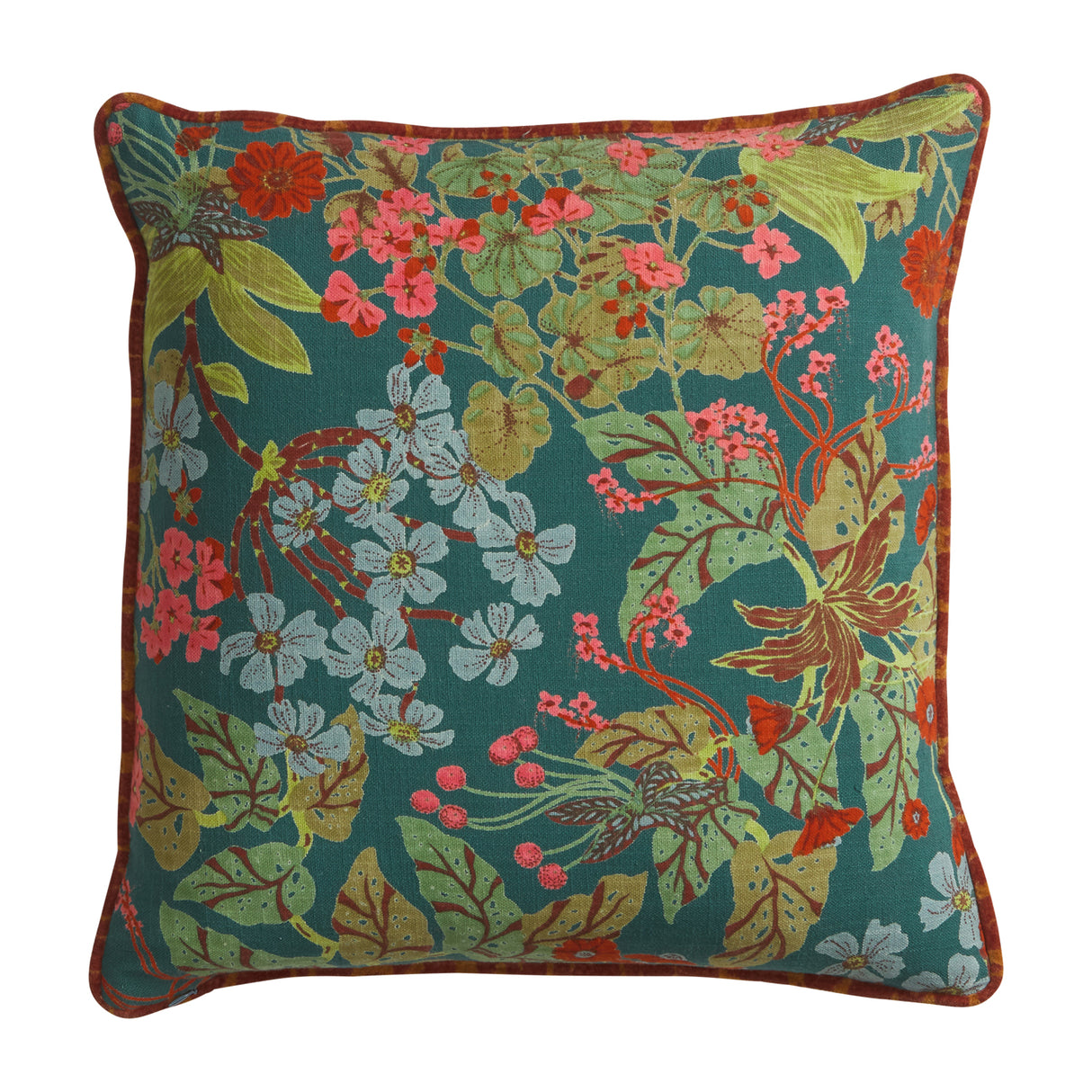 Claire Reversible Cushion - Jade Cover Only