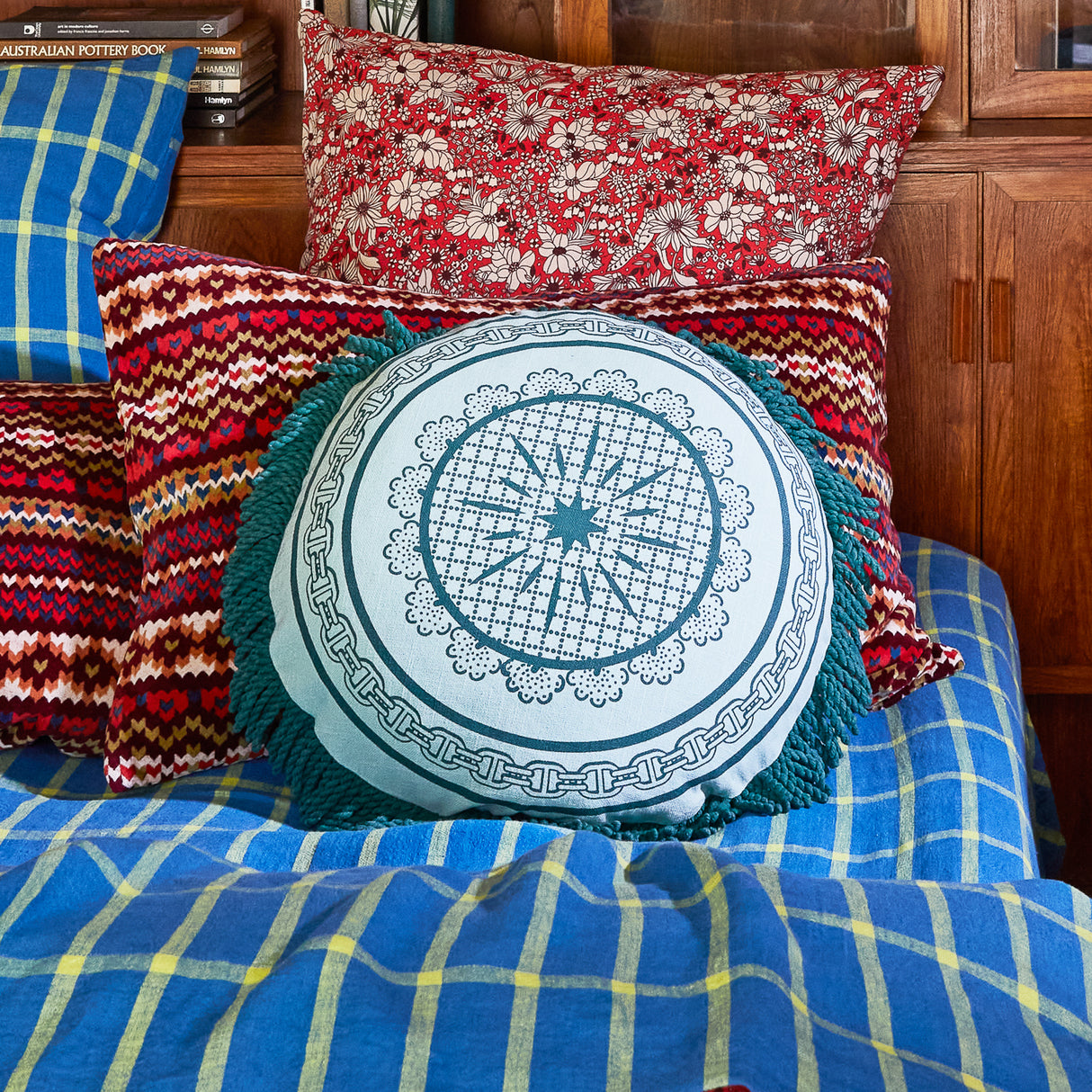 Manville Fringe Cushion Cover Only