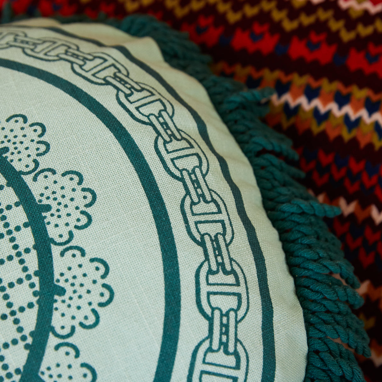 Manville Fringe Cushion Cover Only