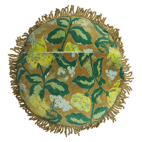Margot Velvet Cushion - Olive Cover Only