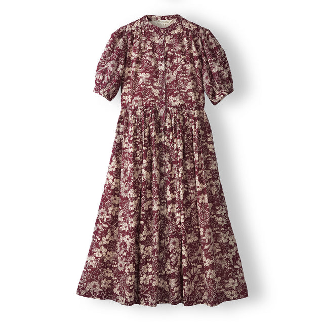 Evette Dress - Mahogany 4