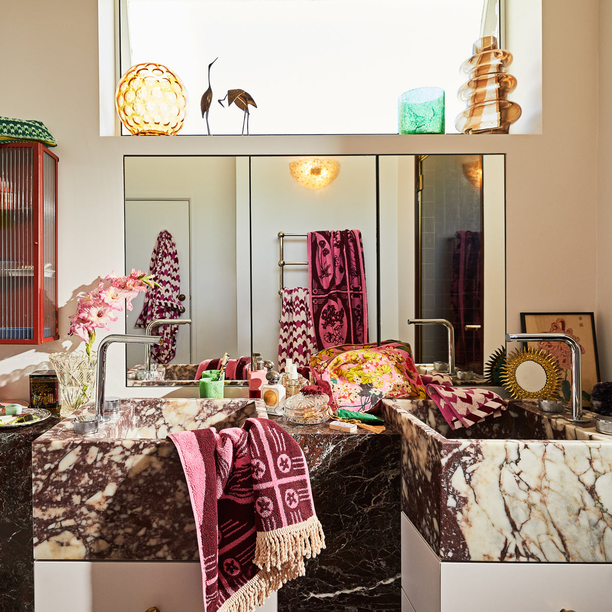 Arlette Face Washer - Fuchsia