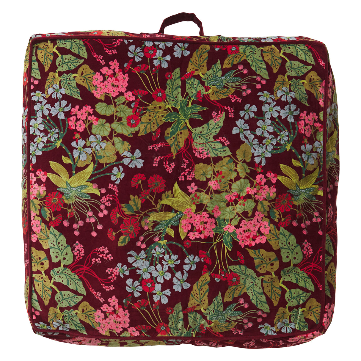 Genevieve Velvet Floor Cushion