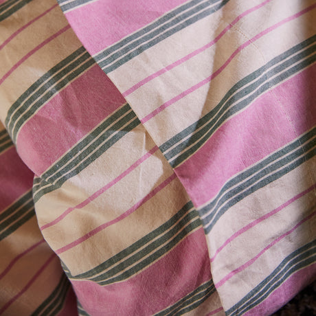 Brigitte Cotton Sheets - Fuchsia Flat Sheet / Single