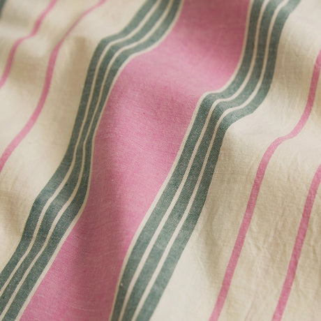 Brigitte Cotton Sheets - Fuchsia Flat Sheet / Single