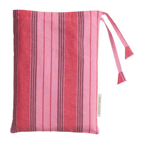 Brigitte Cotton Sheets - Scarlet Flat Sheet / Single