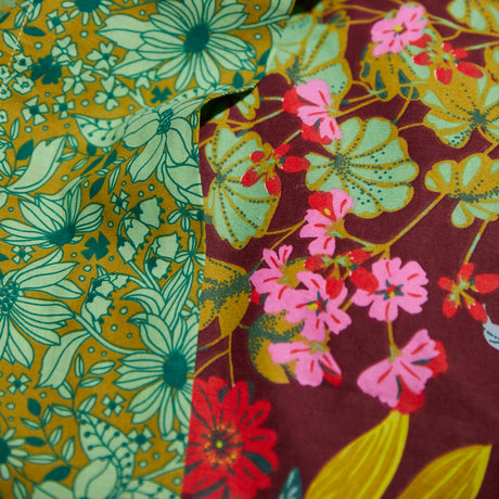 Genevieve Cotton Sheets - Mahogany Flat Sheet / Single