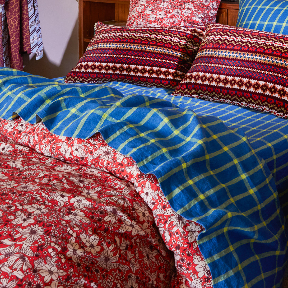 Remi Linen Sheets - Capri Flat Sheet / Single