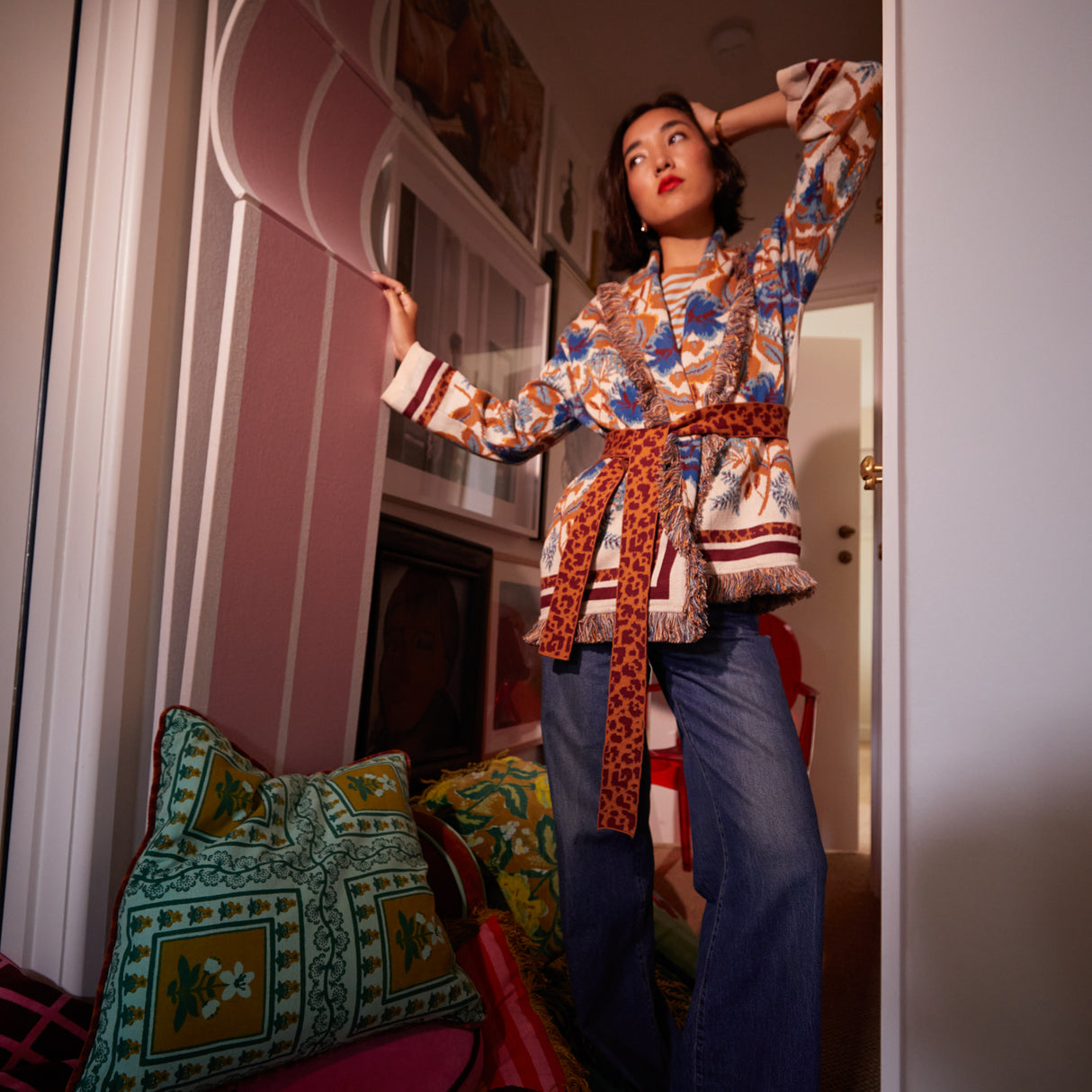 Odette Jacquard Jacket XS/S