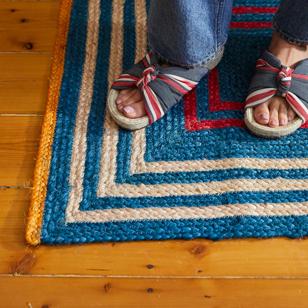 Lenore Jute Mat - Capri
