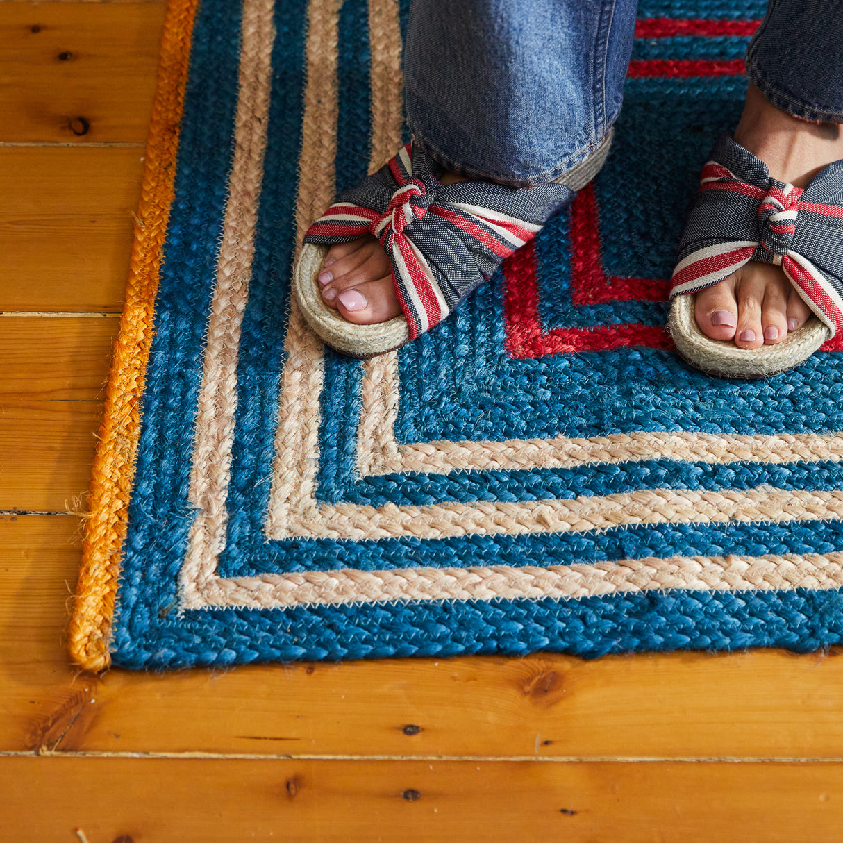 Lenore Jute Mat - Capri