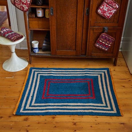 Lenore Jute Mat - Capri