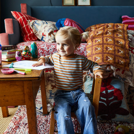 Pierre Kids Knit Top - Copper 3