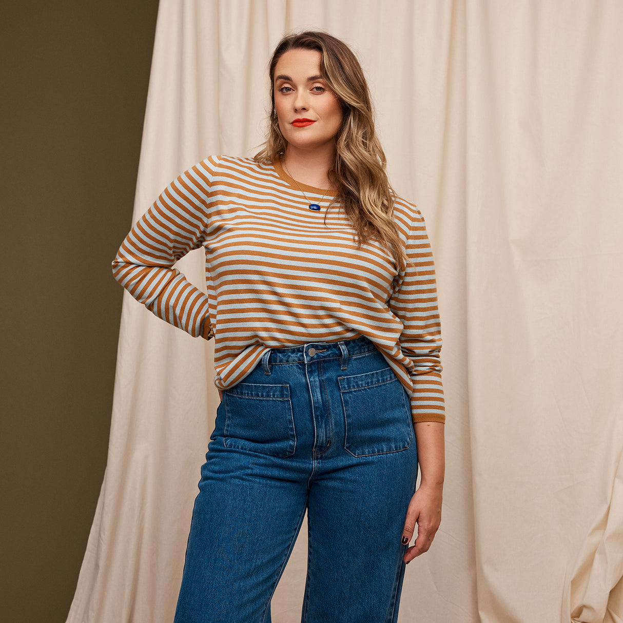 Pierre Knit Top - Copper XS