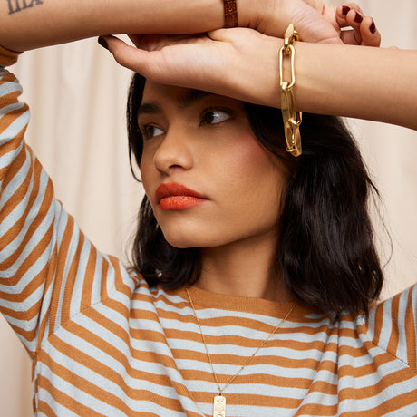 Pierre Knit Top - Copper XS