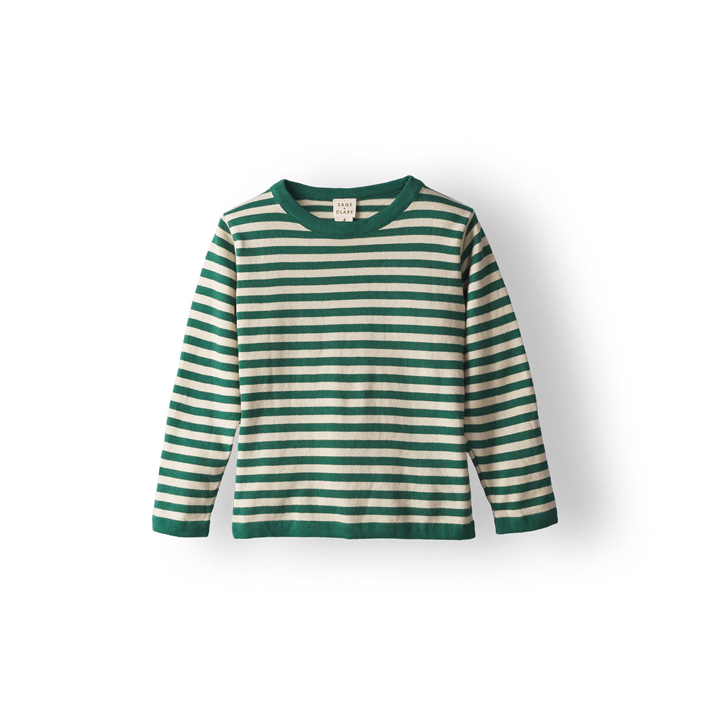 Pierre Kids Knit Top - Forest 3