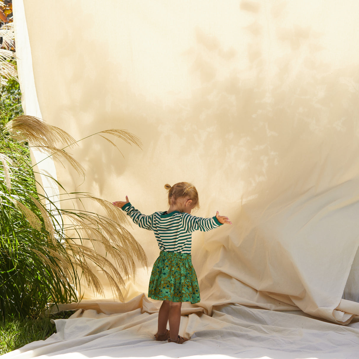 Pierre Kids Knit Top - Forest 3